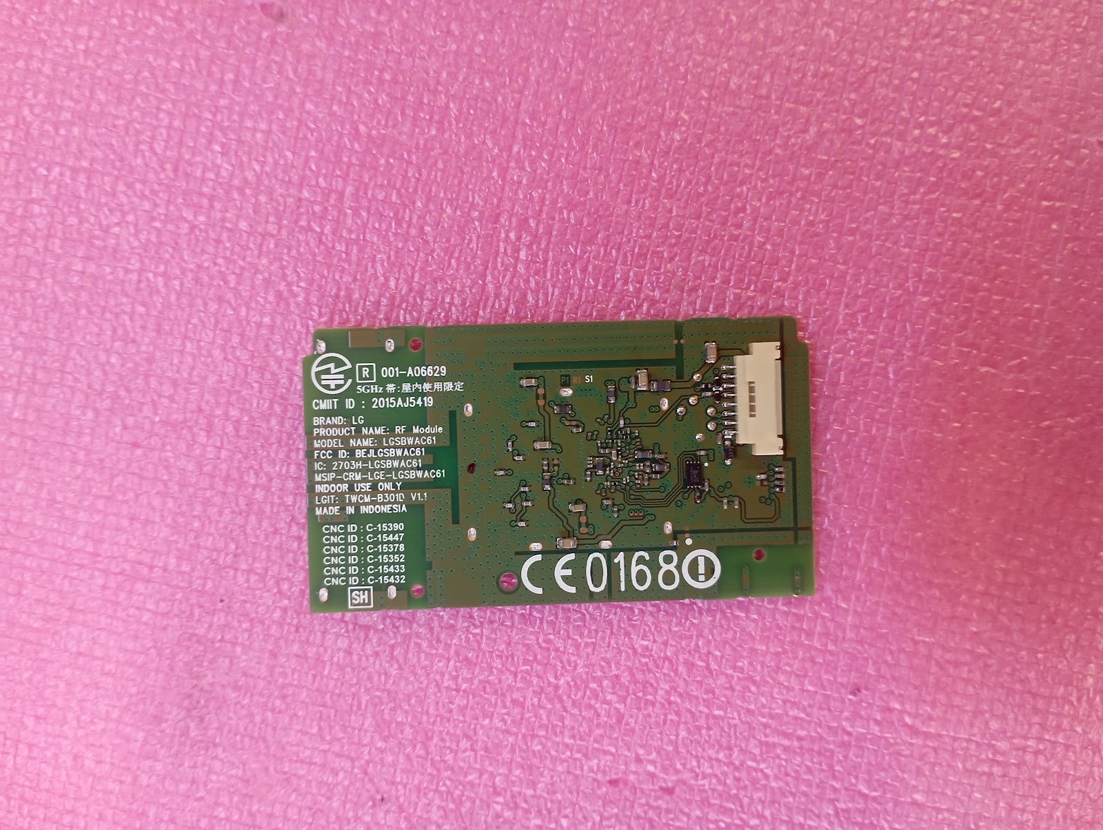Ricambi TV LG 55UH661V - Mainboard PSU WiFi Altoparlanti IR