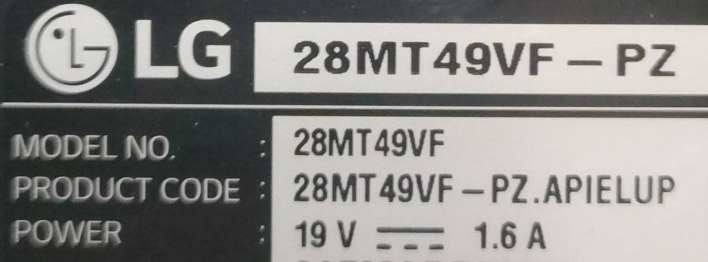 EAB35995505 Altoparlanti LG 28MT49VF Coppia Destro Sinistro Rigenerati