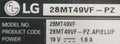 EAB35995505 Altoparlanti LG 28MT49VF Coppia Destro Sinistro Rigenerati