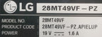 EAB35995505 Altoparlanti LG 28MT49VF Coppia Destro Sinistro Rigenerati