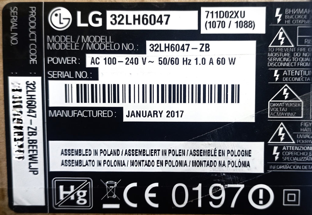 LG 32LH6047