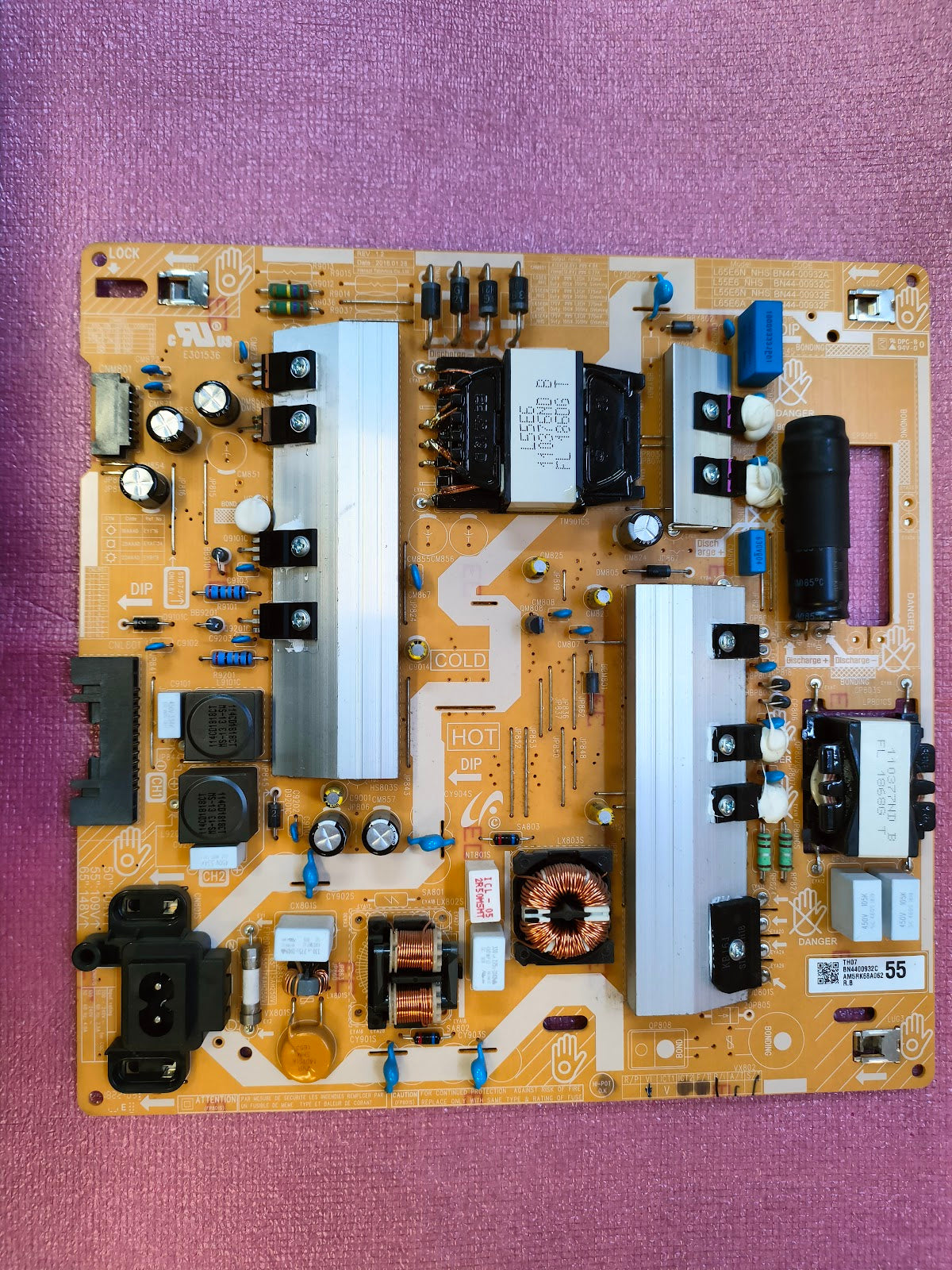 Ricambi TV Samsung UE49NU7170U - PSU Altoparlanti