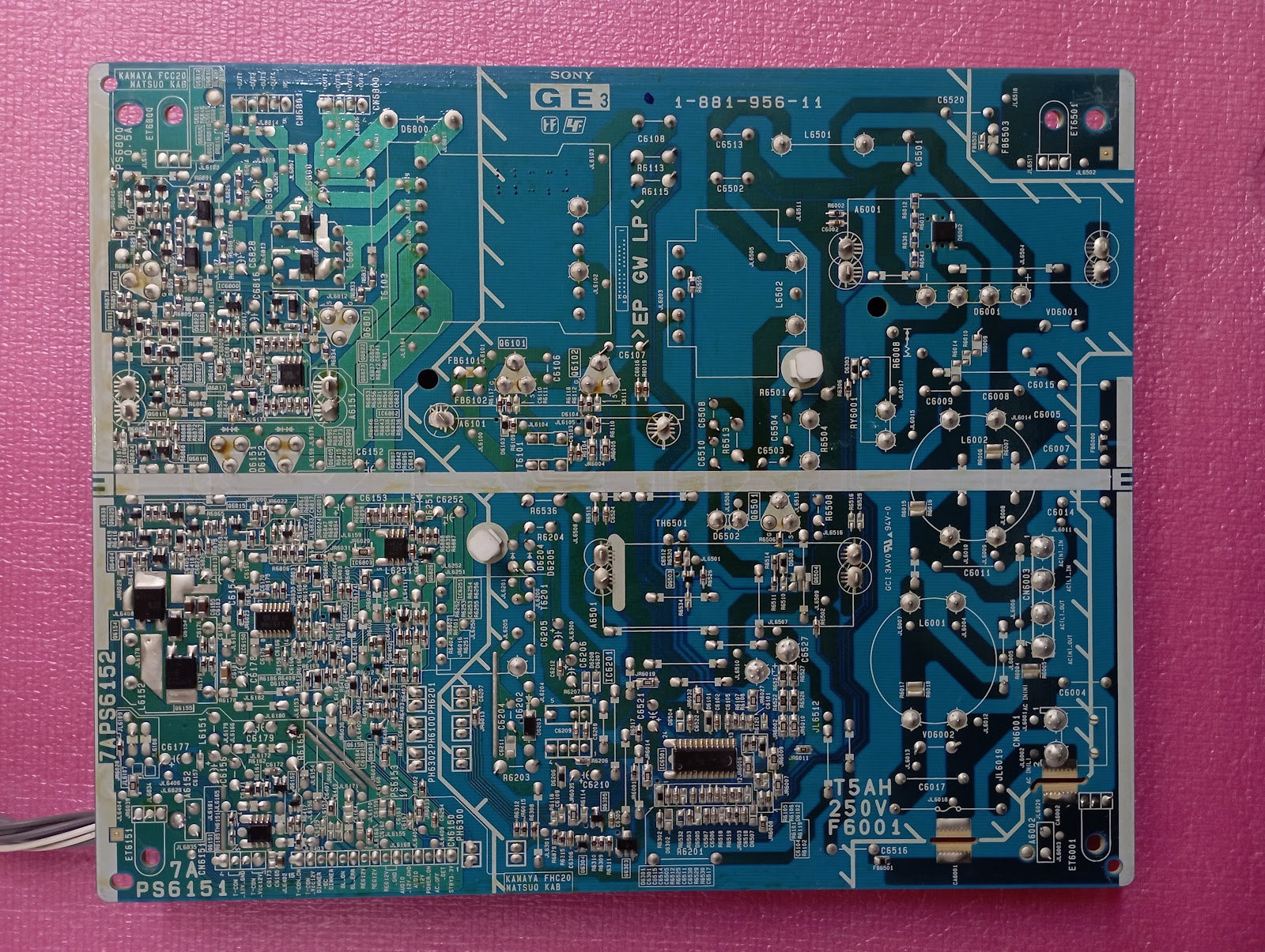 Ricambi TV Sony KDL-32EX700 - Mainboard Altoparlanti Ricevitore IR