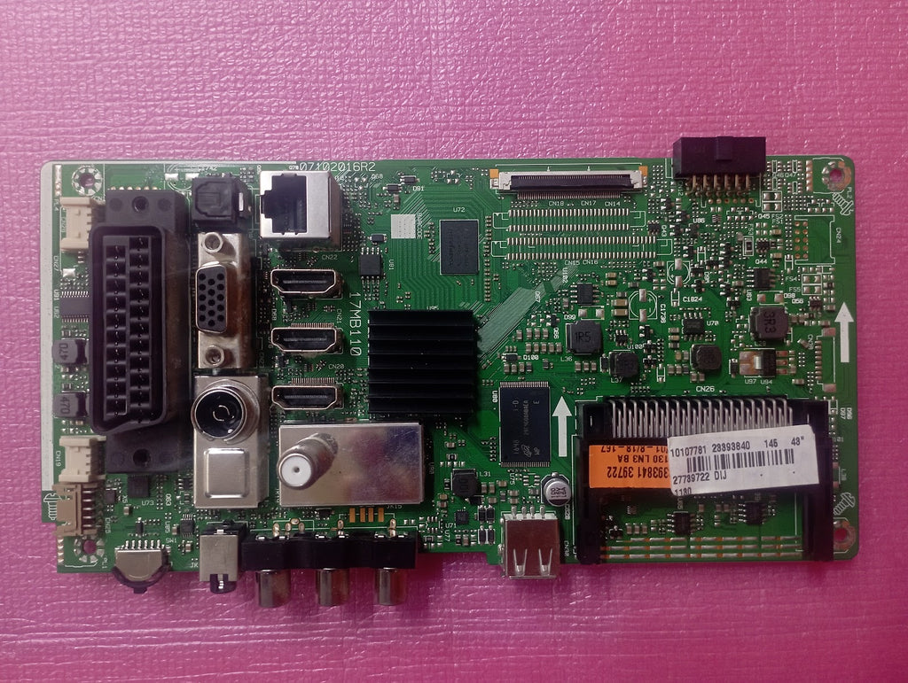 Ricambi TV Hitachi 43HB6W62I - T-Con Altoparlanti Flat WiFi IR