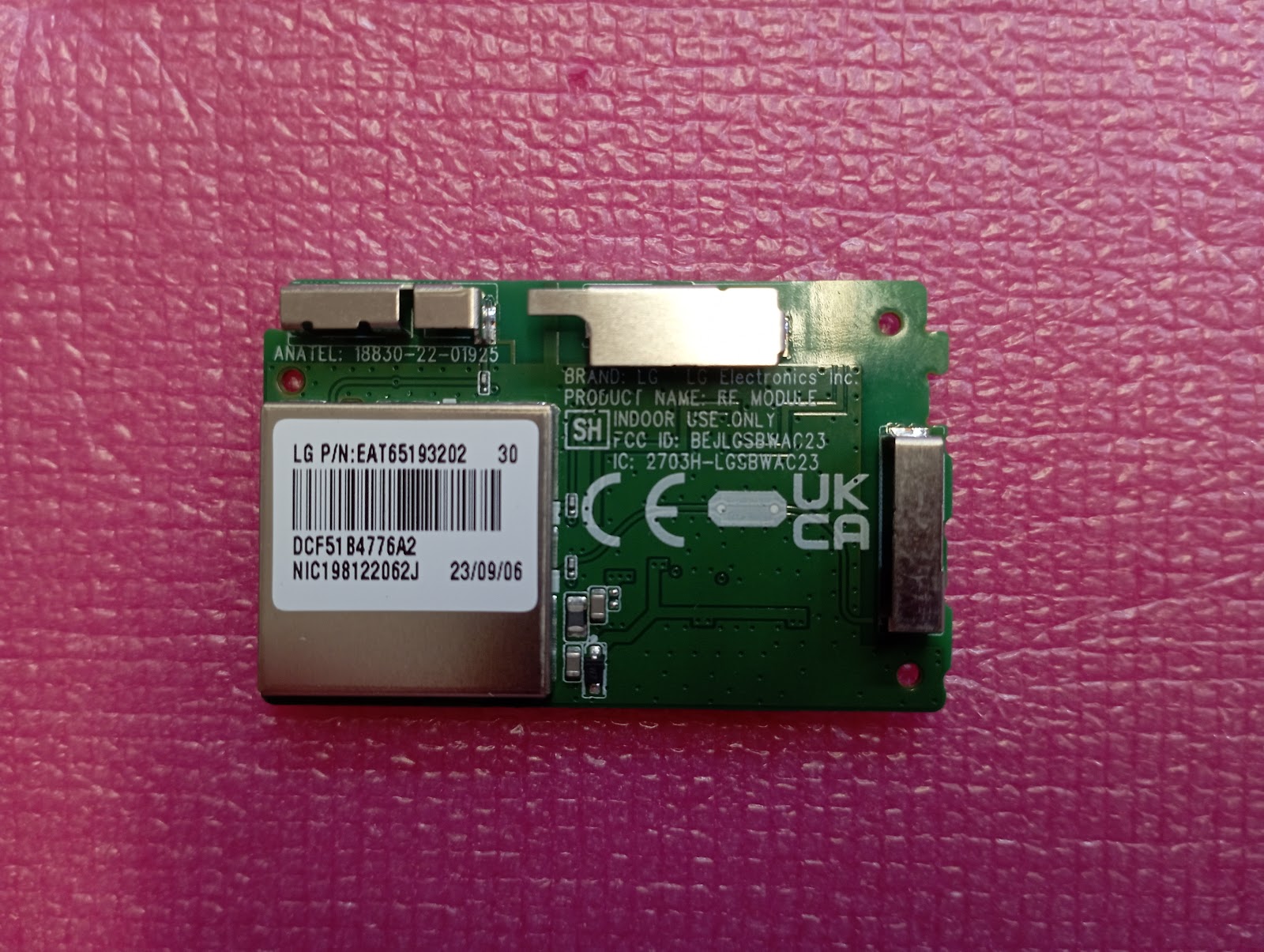 Ricambi TV LG 50UR73006LA - Altoparlanti Flat WiFi IR PSU
