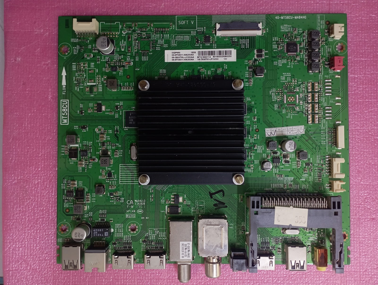 Ricambi TV TCL 55DP660 - PSU Altoparlanti WiFi Ricevitore IR Pulsante