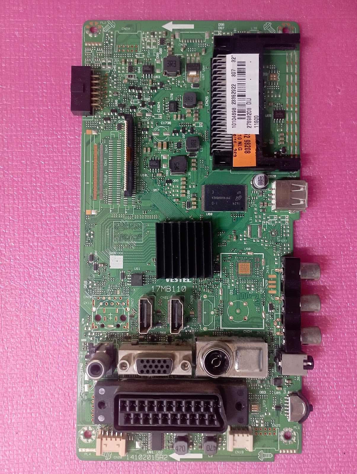Ricambi TV Telefunken TE32278B35TXD - Mainboard PSU Flat Altoparlanti IR