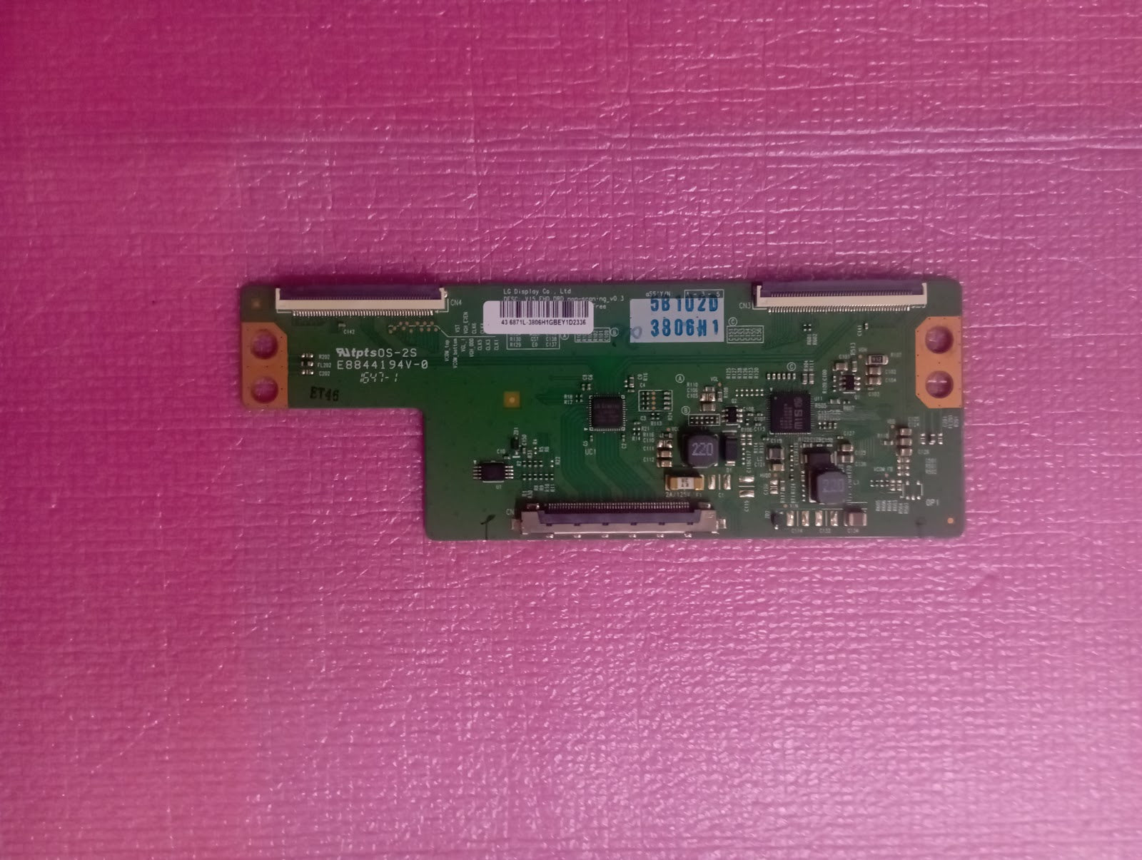 Ricambi TV Hitachi 43HB6W62I - T-Con Altoparlanti Flat WiFi IR