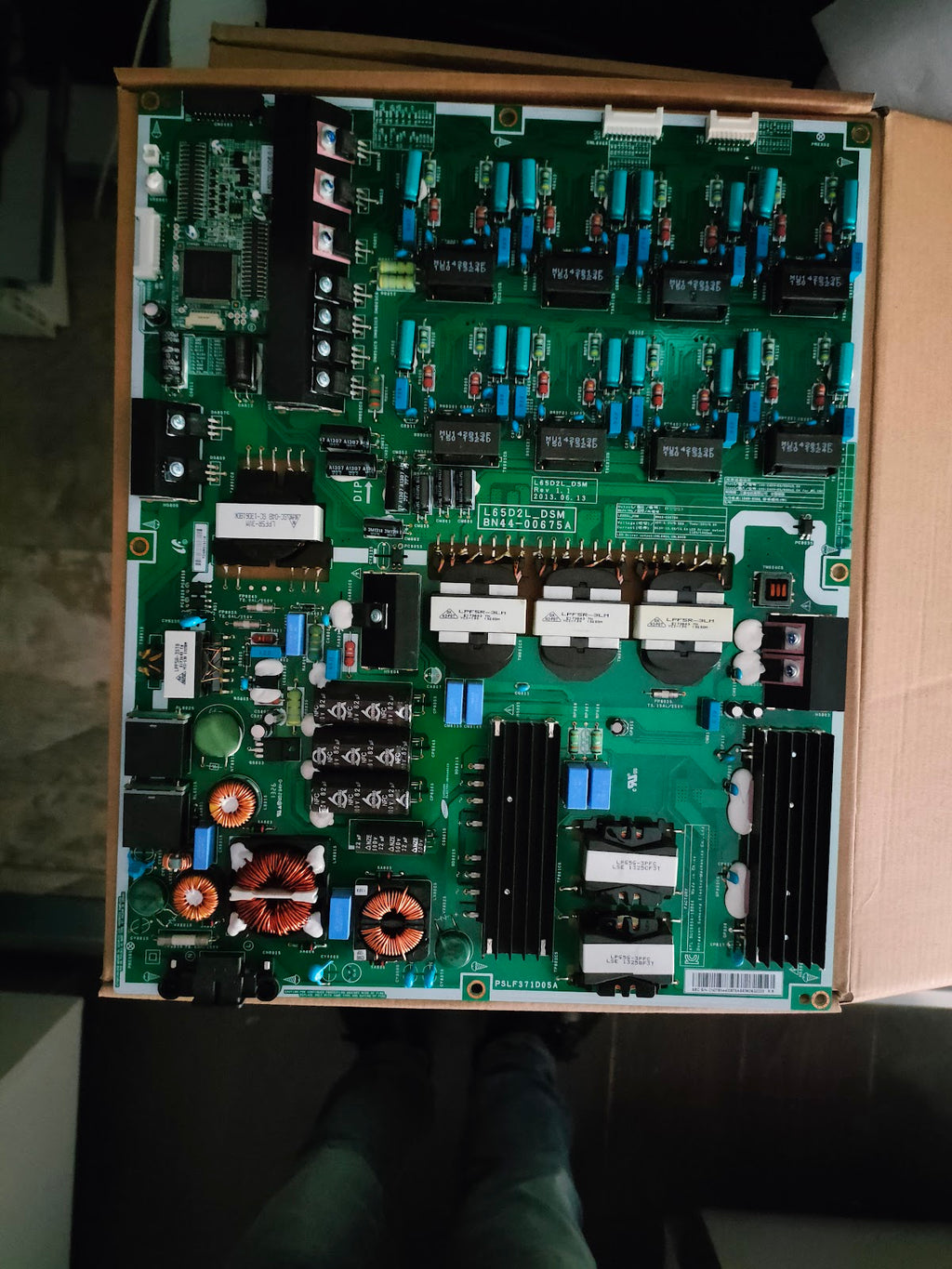 Ricambi TV Samsung UE55F9005ST - Ricevitore IR Scheda Alimentazione