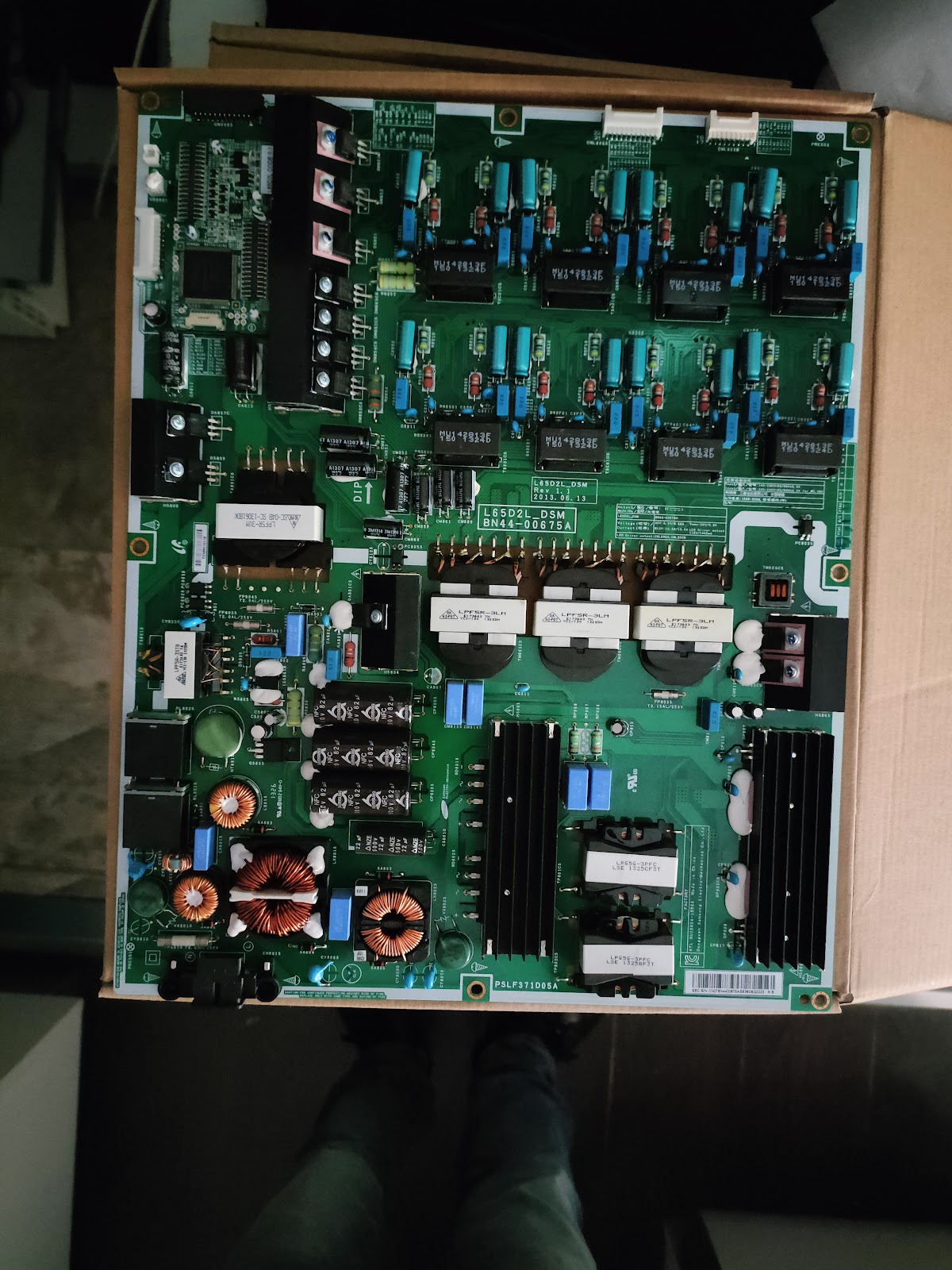 Ricambi TV Samsung UE55F9005ST - Ricevitore IR Scheda Alimentazione