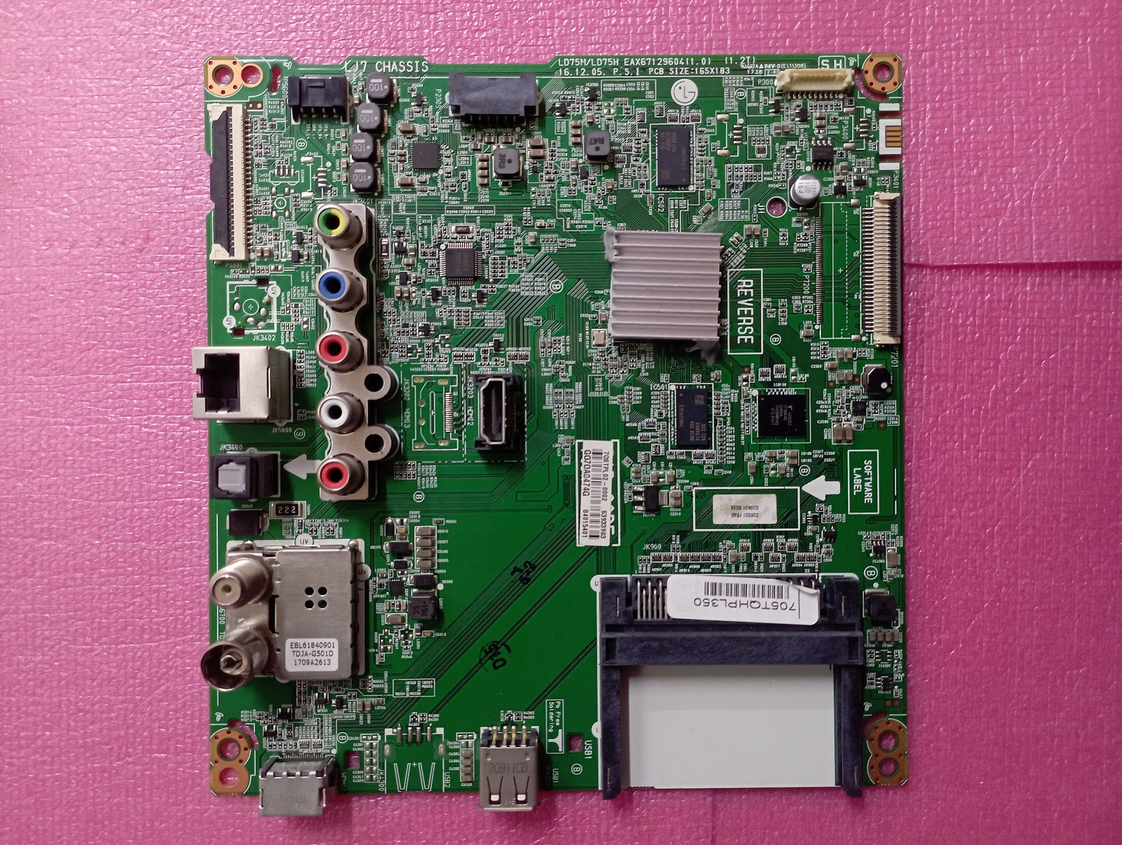 Ricambi TV LG 32LJ590U - Mainboard Altoparlanti IR WiFi Flat