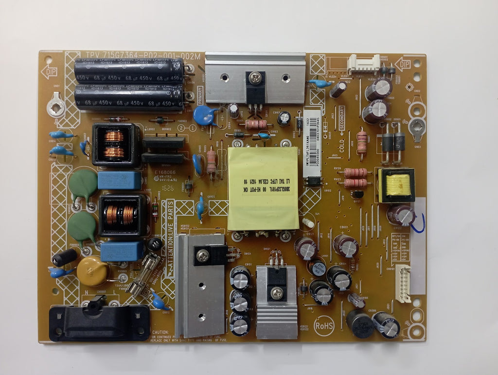 Ricambi TV Philips 32PFS6401/12 - T-Con Ricevitore Altoparlanti Tastiera IR