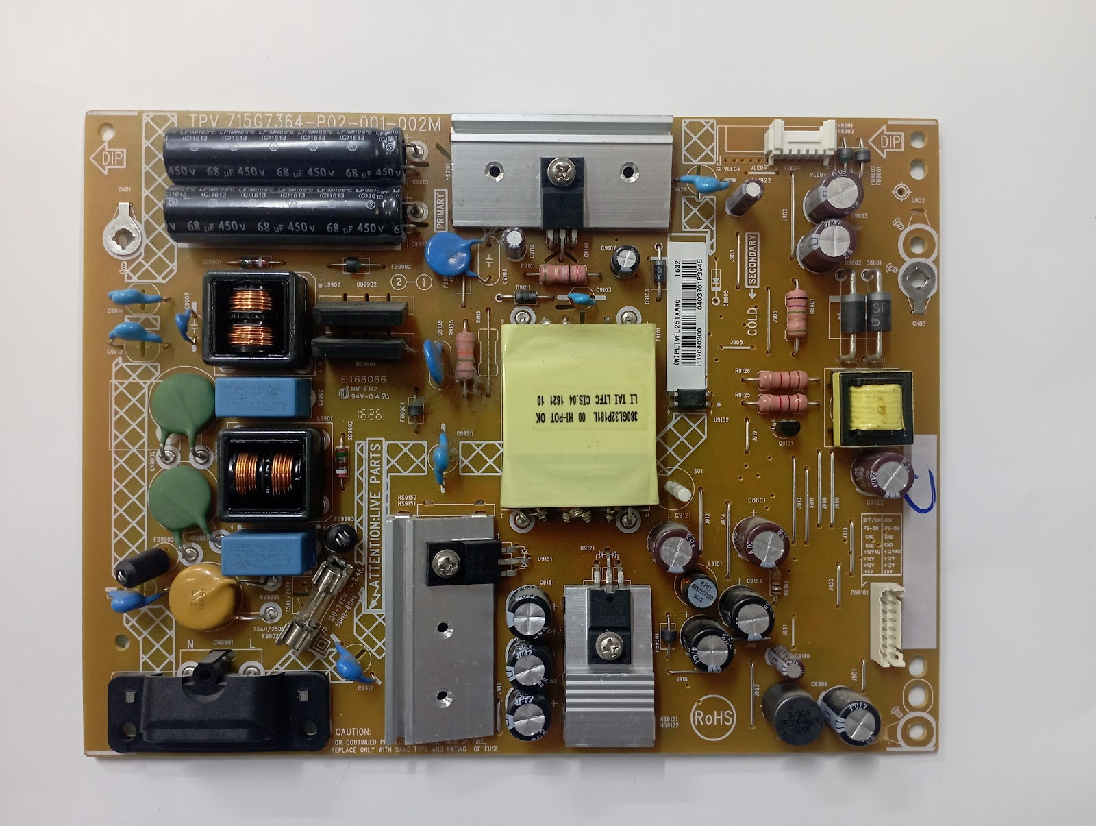 Ricambi TV Philips 32PFS6401/12 - T-Con Ricevitore Altoparlanti Tastiera IR