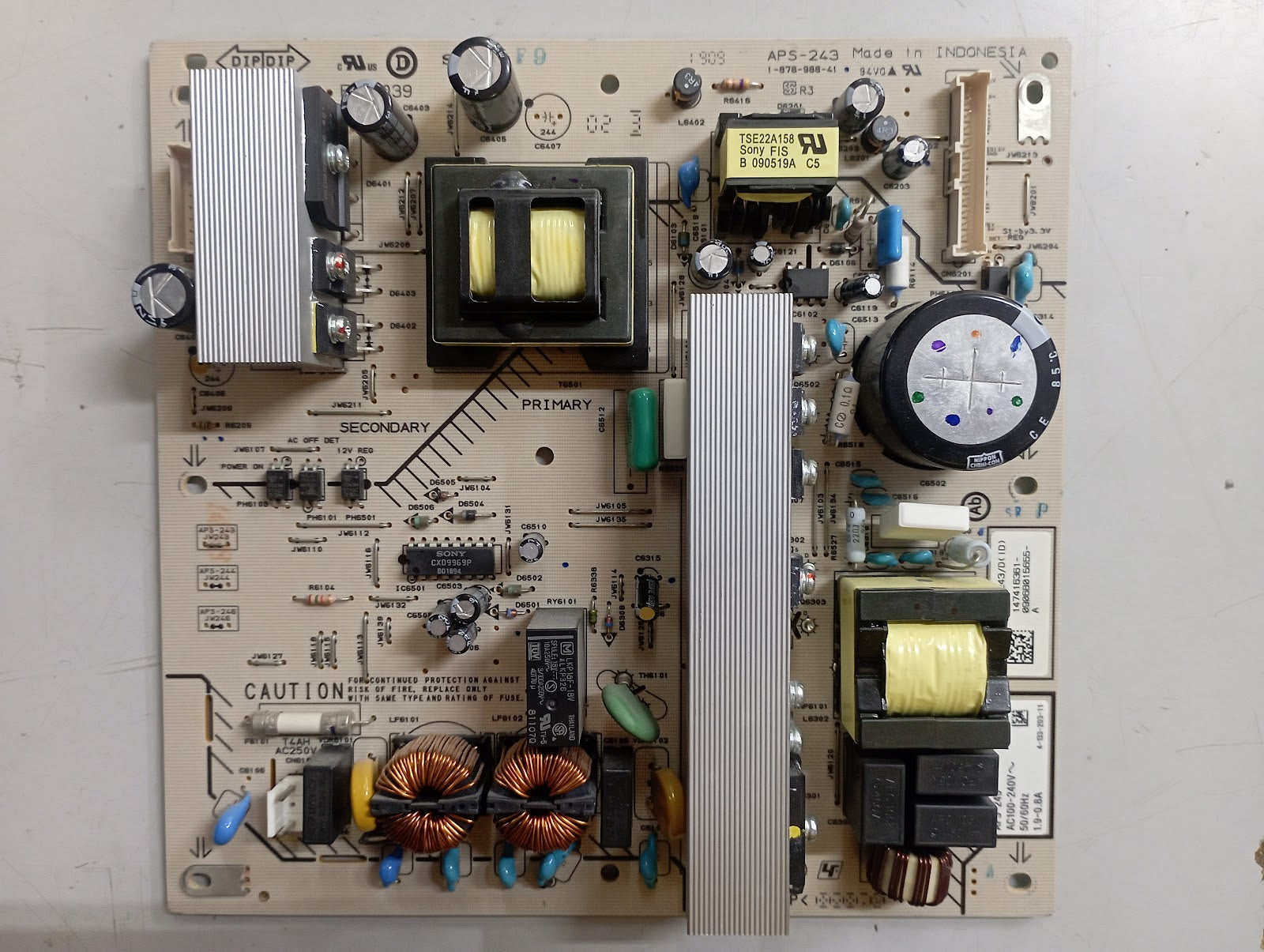 522 2012 Ricambi TV Sony KDL26S5500 - Main / PSU / Tastiera / Ricevitore / Inverter