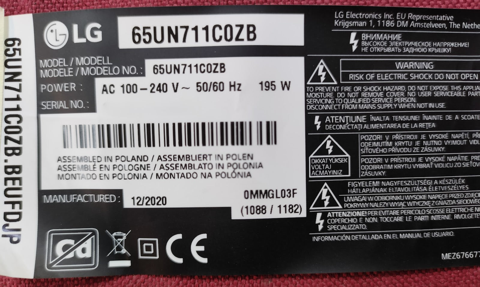 65UN711C0ZB LG