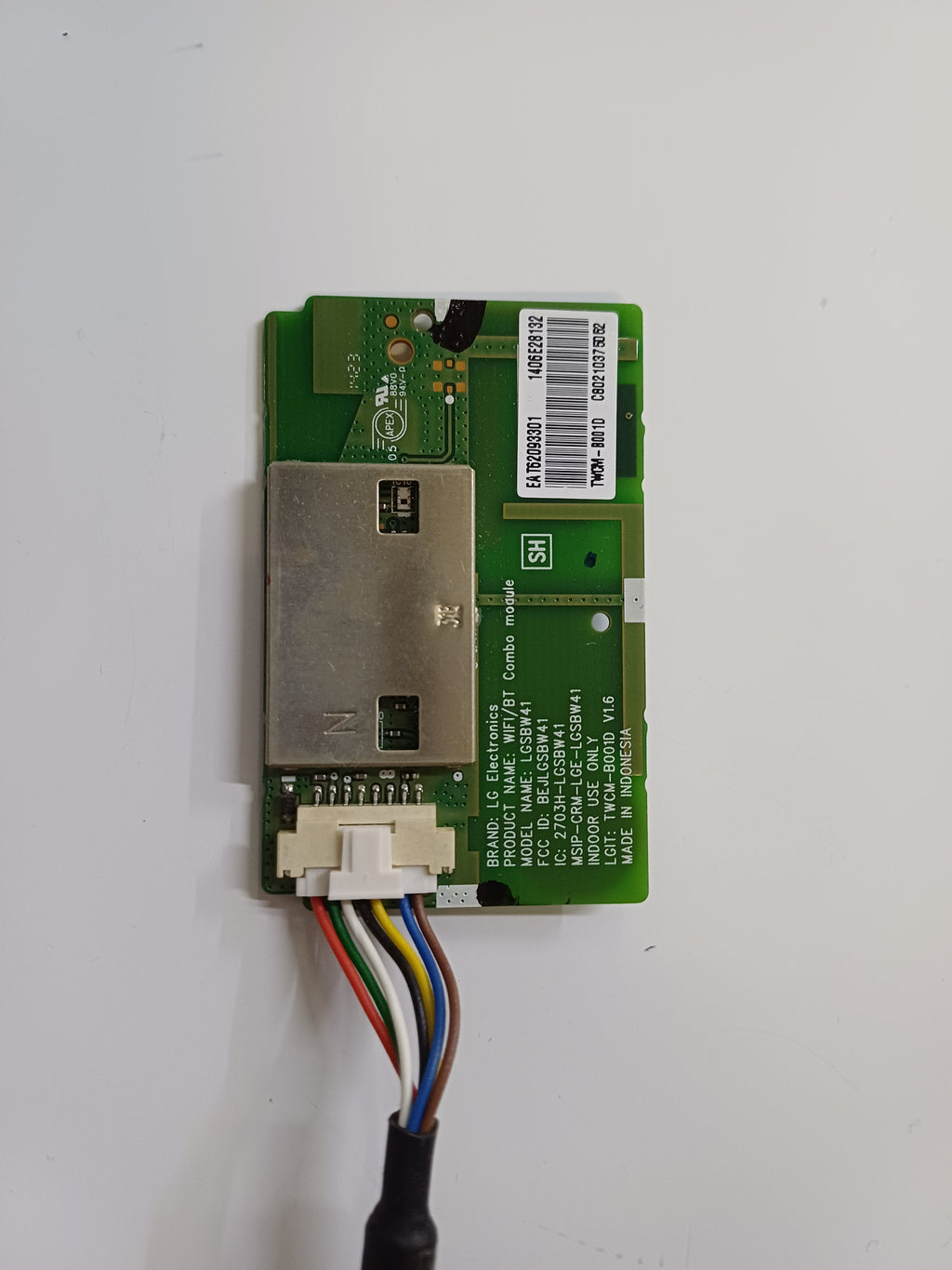 Modulo WiFi Bluetooth LG 50LB650V EAT62093301 LGSBW41