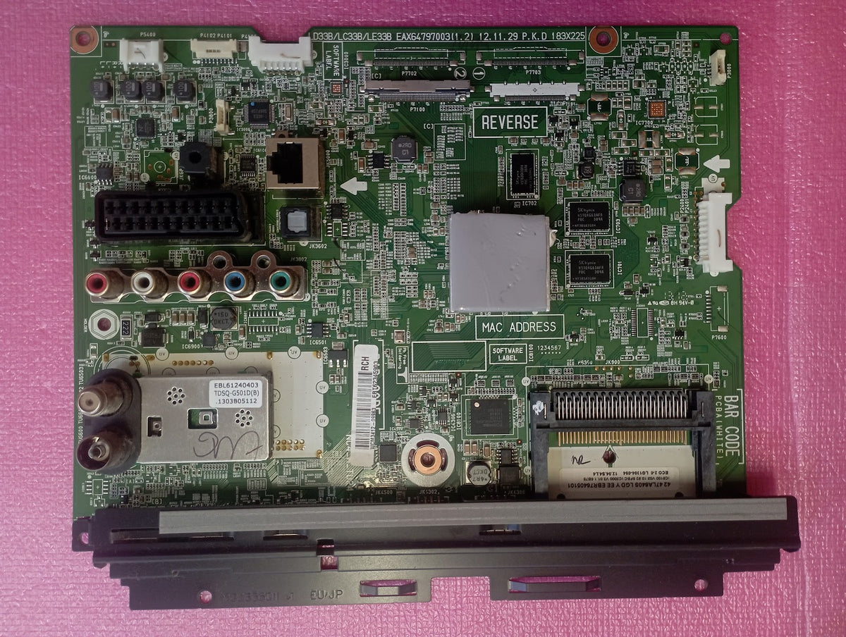 Mainboard LG EBT62345903 EAX64797003 fronte