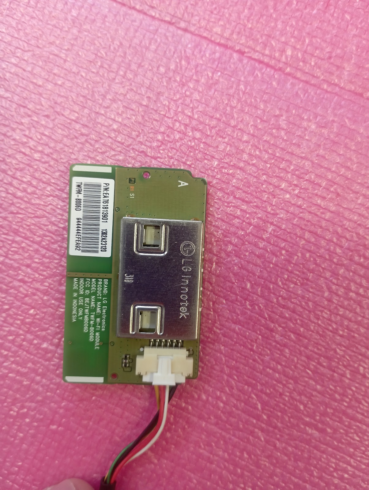 Modulo WiFi LG EAT61813901 TWFM-B006D fronte