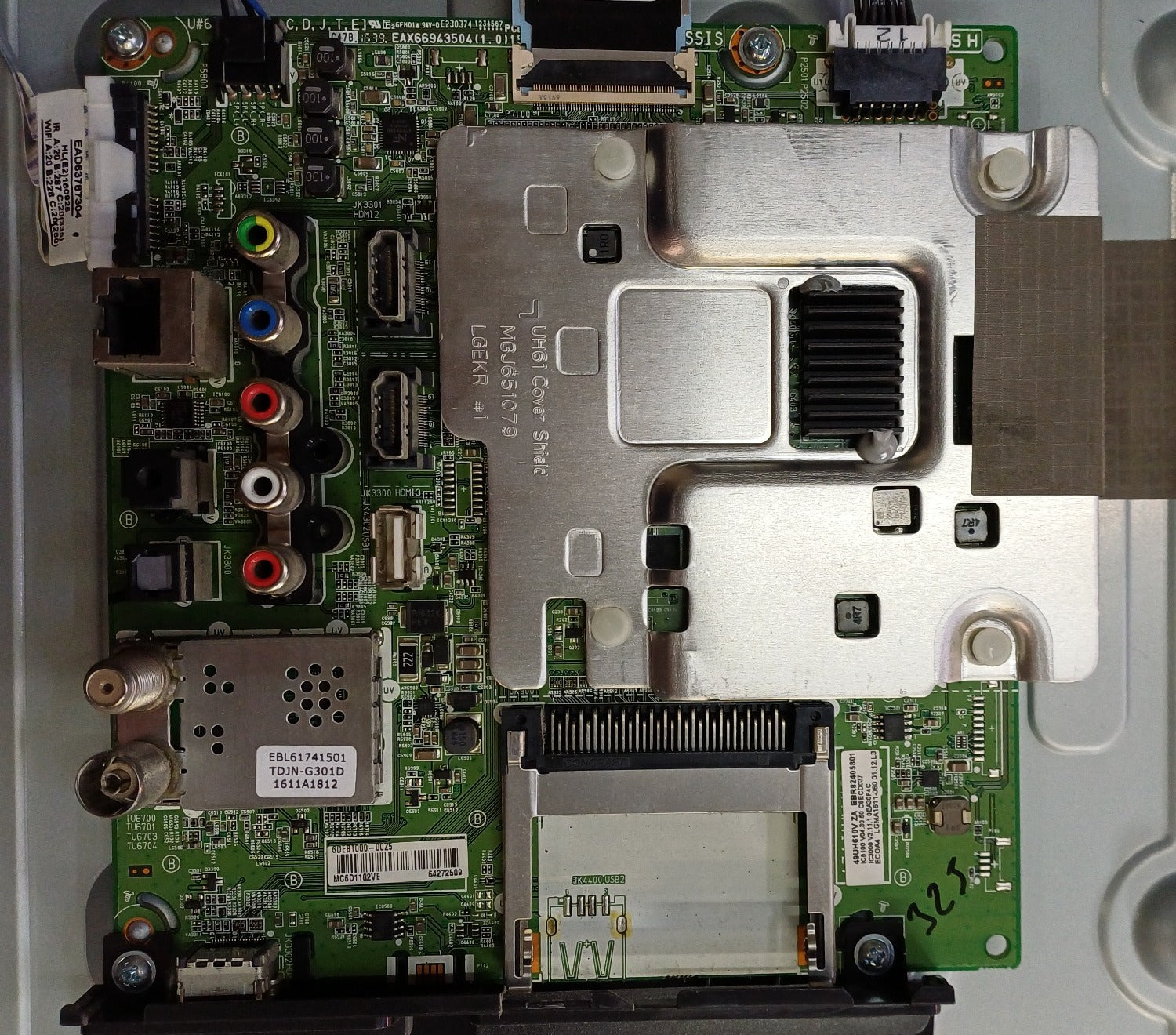 Mainboard LG 49UH603V-ZE EBR82405801 EAX66943504 completa