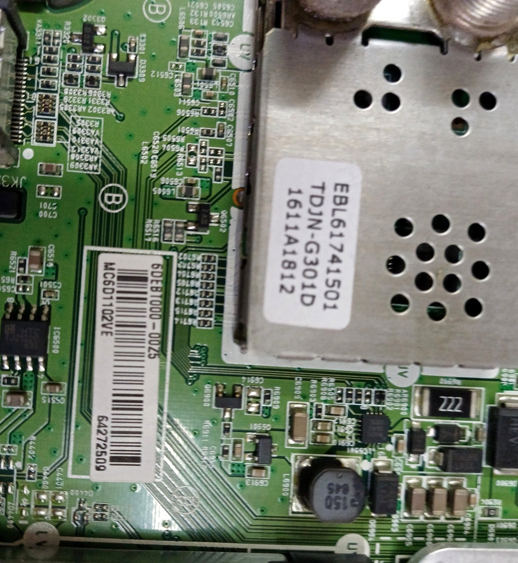 Mainboard LG 49UH603V tuner EBL61741501 e codice EBT64272509