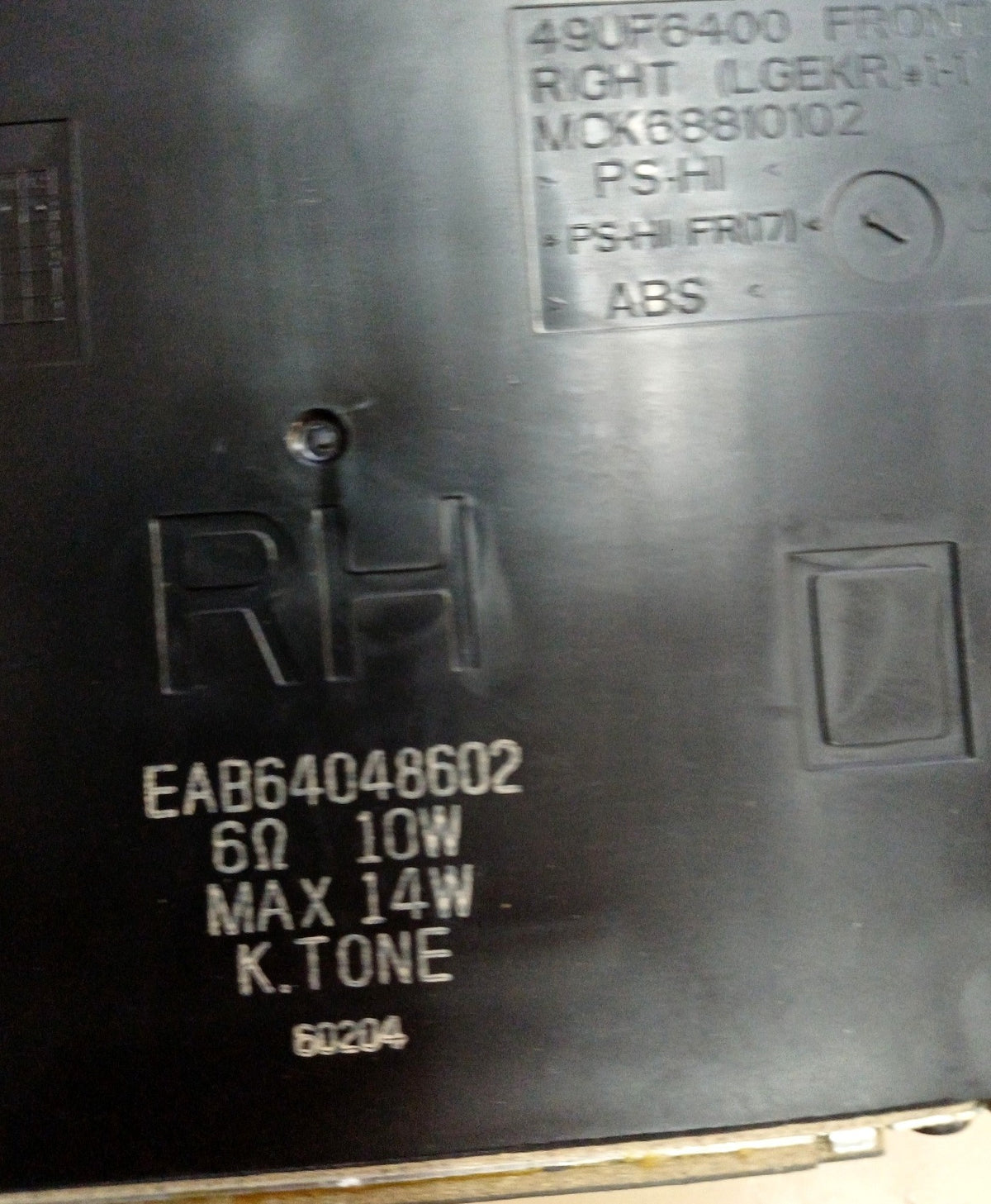 Altoparlanti LG EAB64048602 6 ohm 10 watt coppia