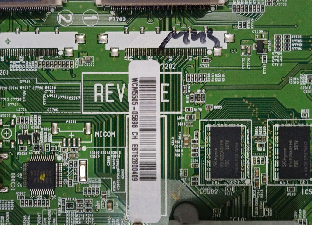 Mainboard LG dettaglio codice EBT62800409 EAX65384003