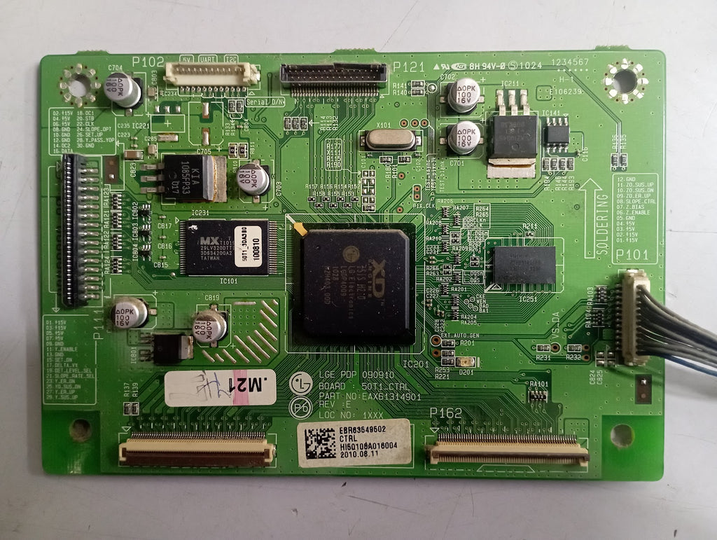Scheda controllo EBR63549502 LG 50PJ350-ZA fronte