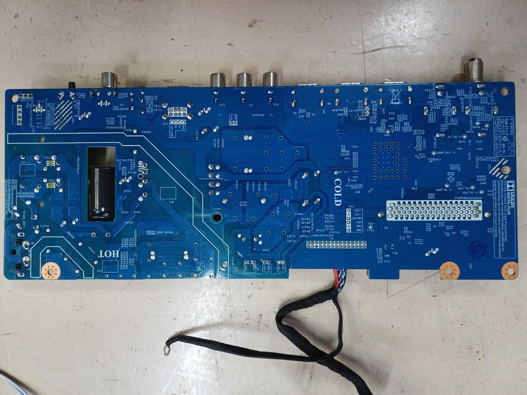 Mainboard Houstyle CV3663C-Z32 vista posteriore