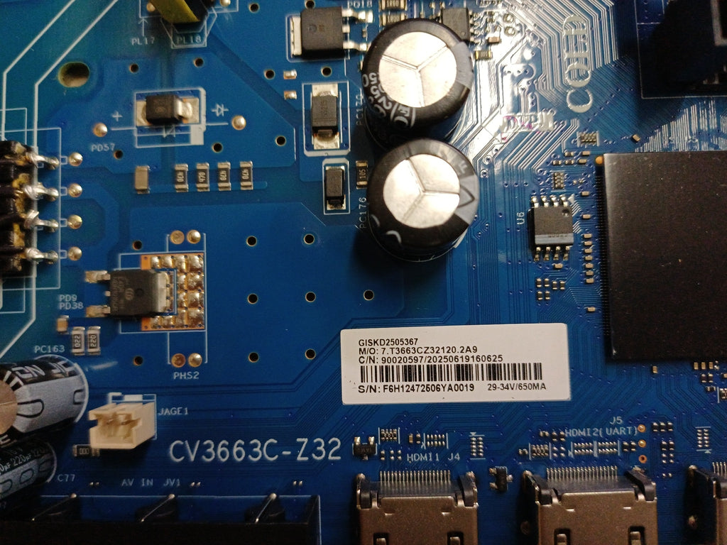 Mainboard Houstyle CV3663C-Z32 codice 7.T3663C232120.2A9