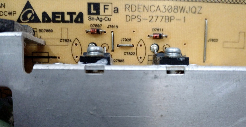 PSU Sharp RDENCA308WJQZ Delta DPS-277BP-1 dettaglio codice