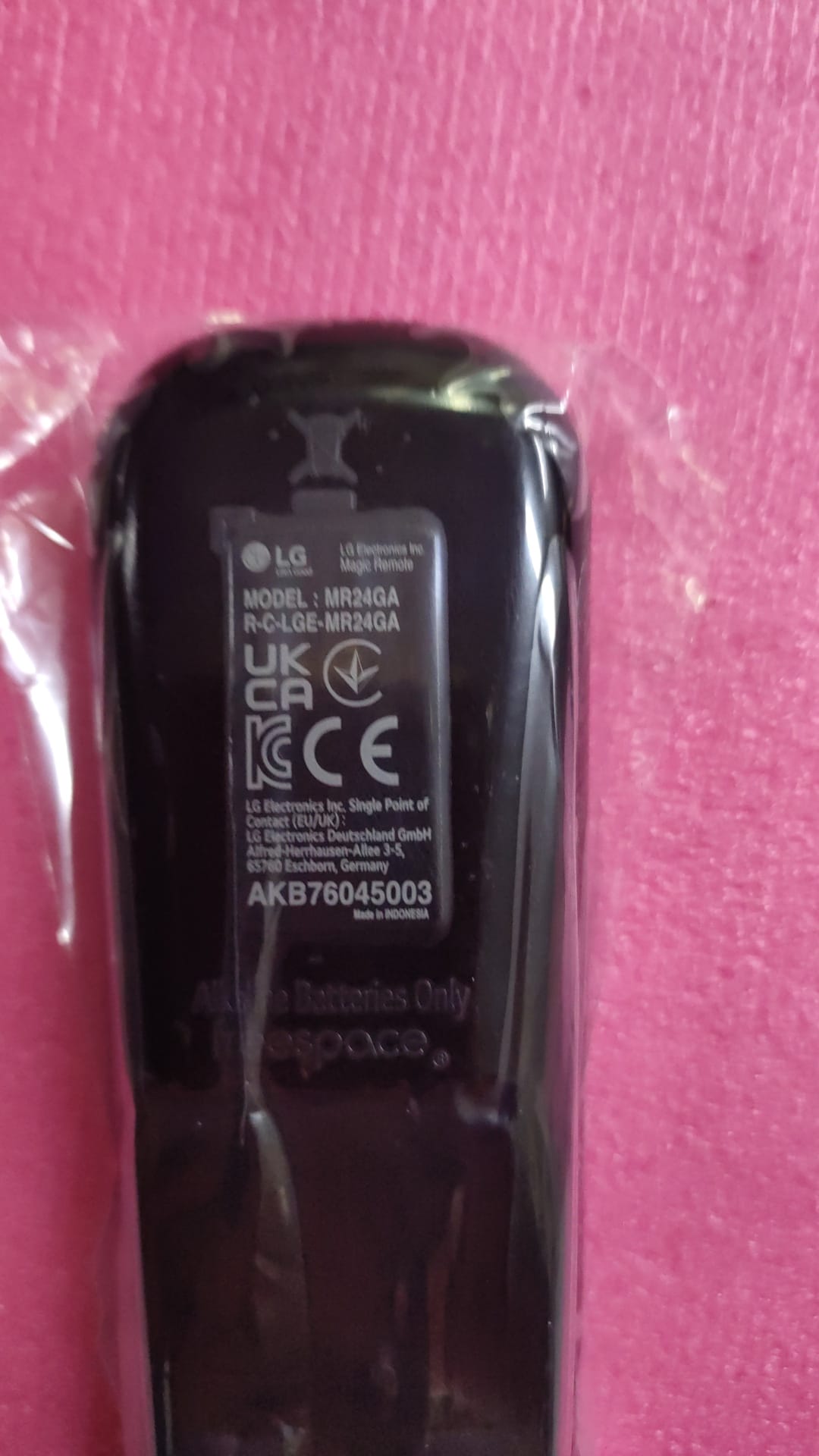 AKB76045003 Telecomando Originale LG