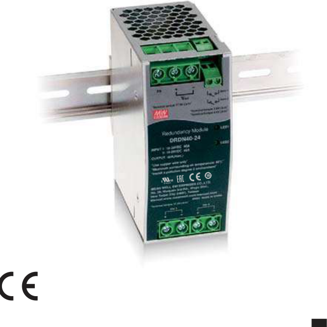 Alimentatore Switching Mean Well DRDN40-12 12W