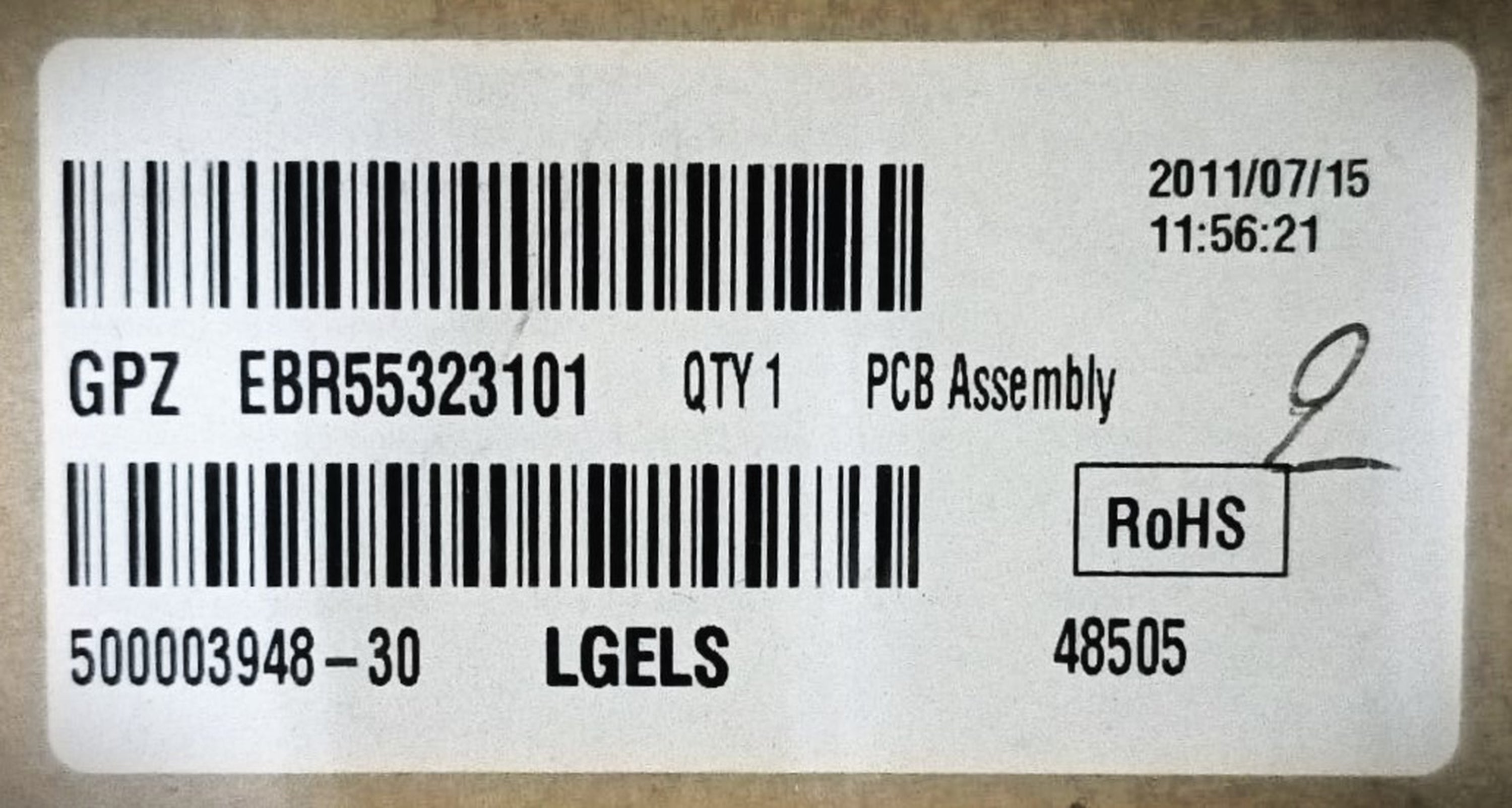 EBR55323101 EAX50053601 Z-SUSTAIN BOARD PER LG 50PG2000