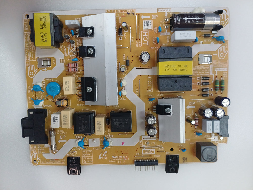 3IN1 Kant-Su2e 50/55 Alimentatore Samsung UE55AU7170 Testato