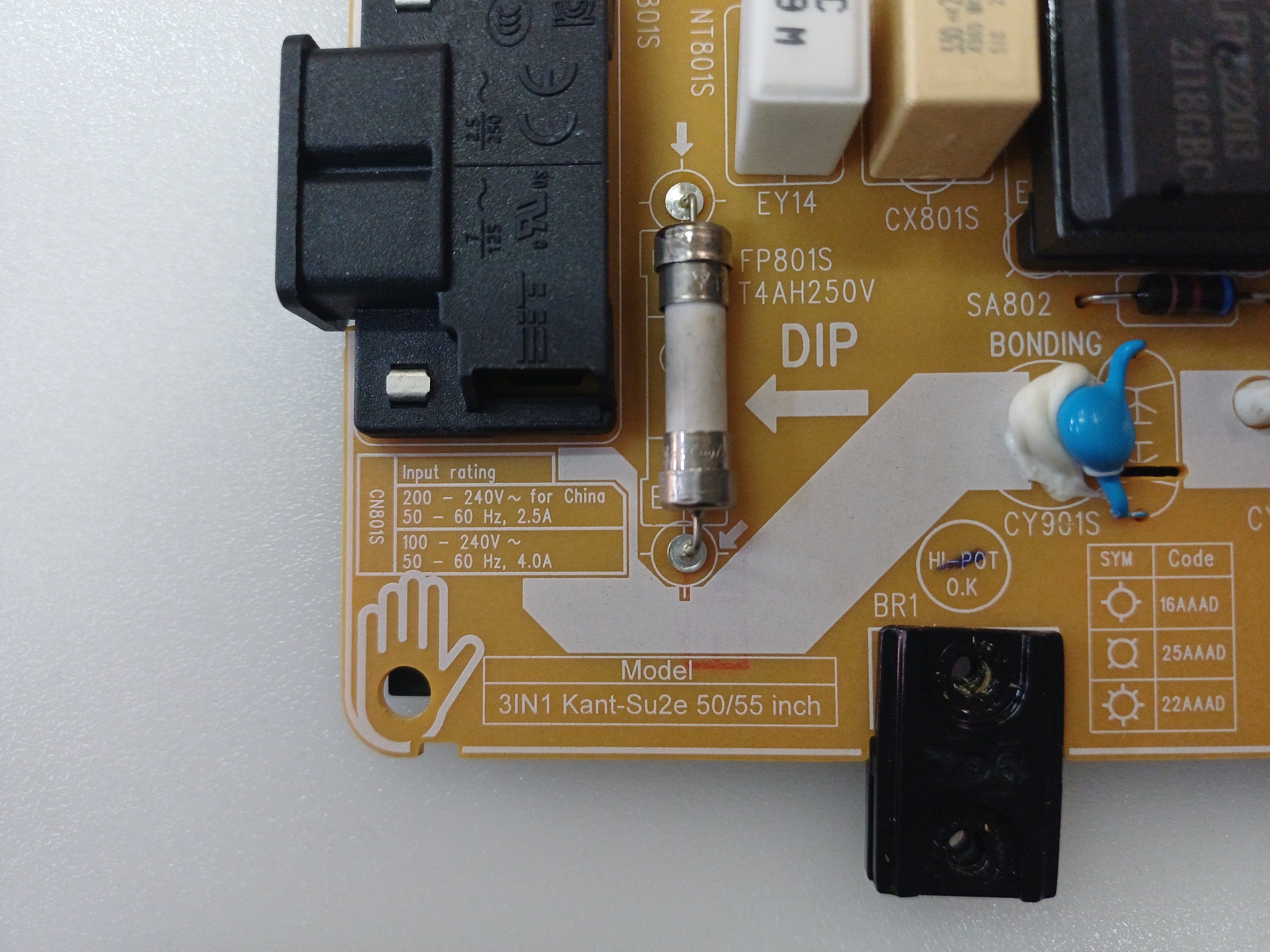 BN96-39821F Cavo Flat LVDS Samsung UE55AU7170