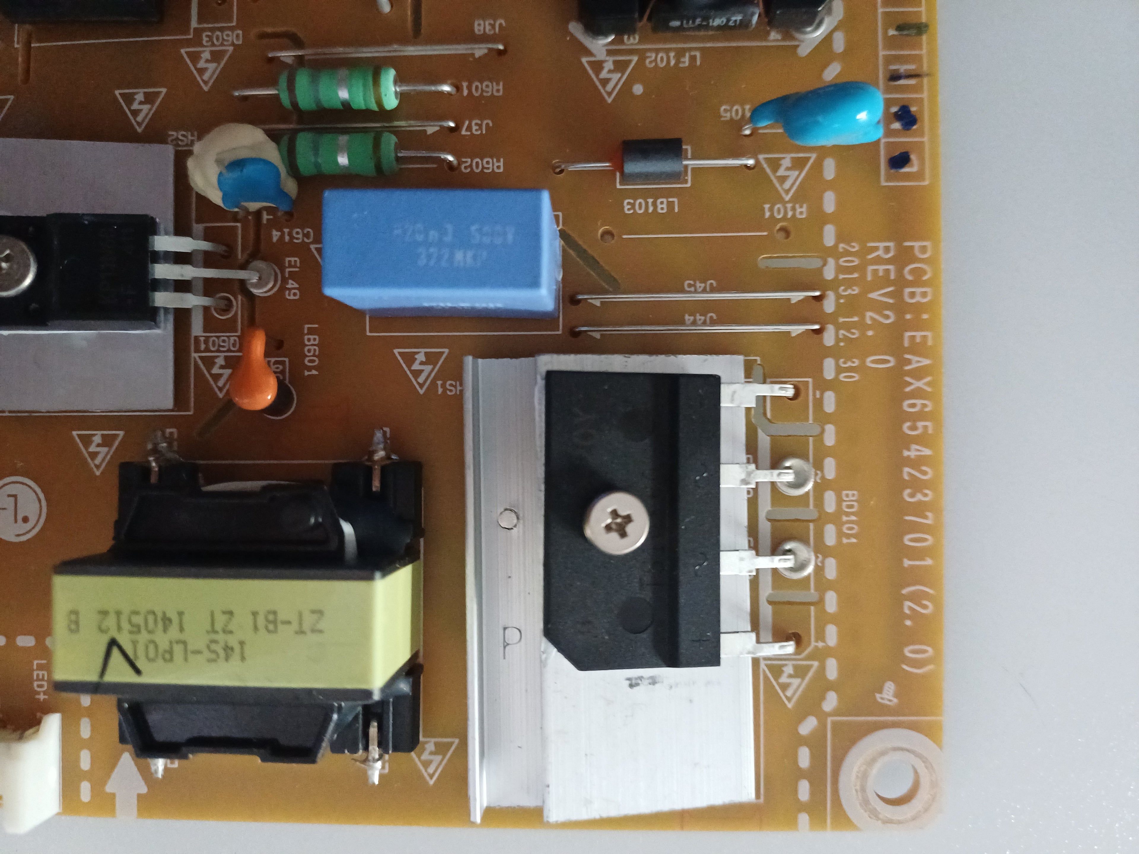 Etichetta LG 42LB650V-ZN
