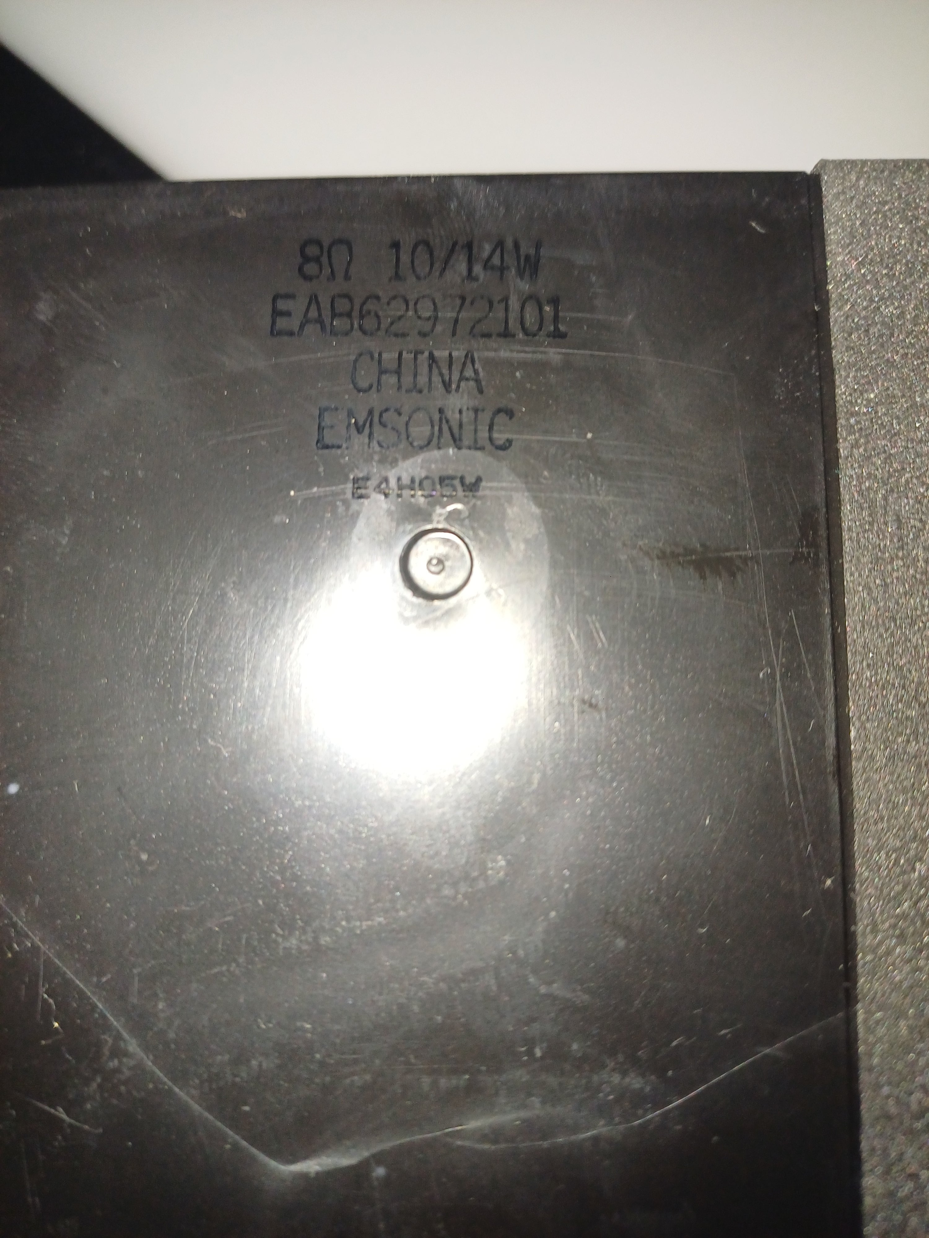 Altoparlante LG 42LB650V etichetta EAB62972101