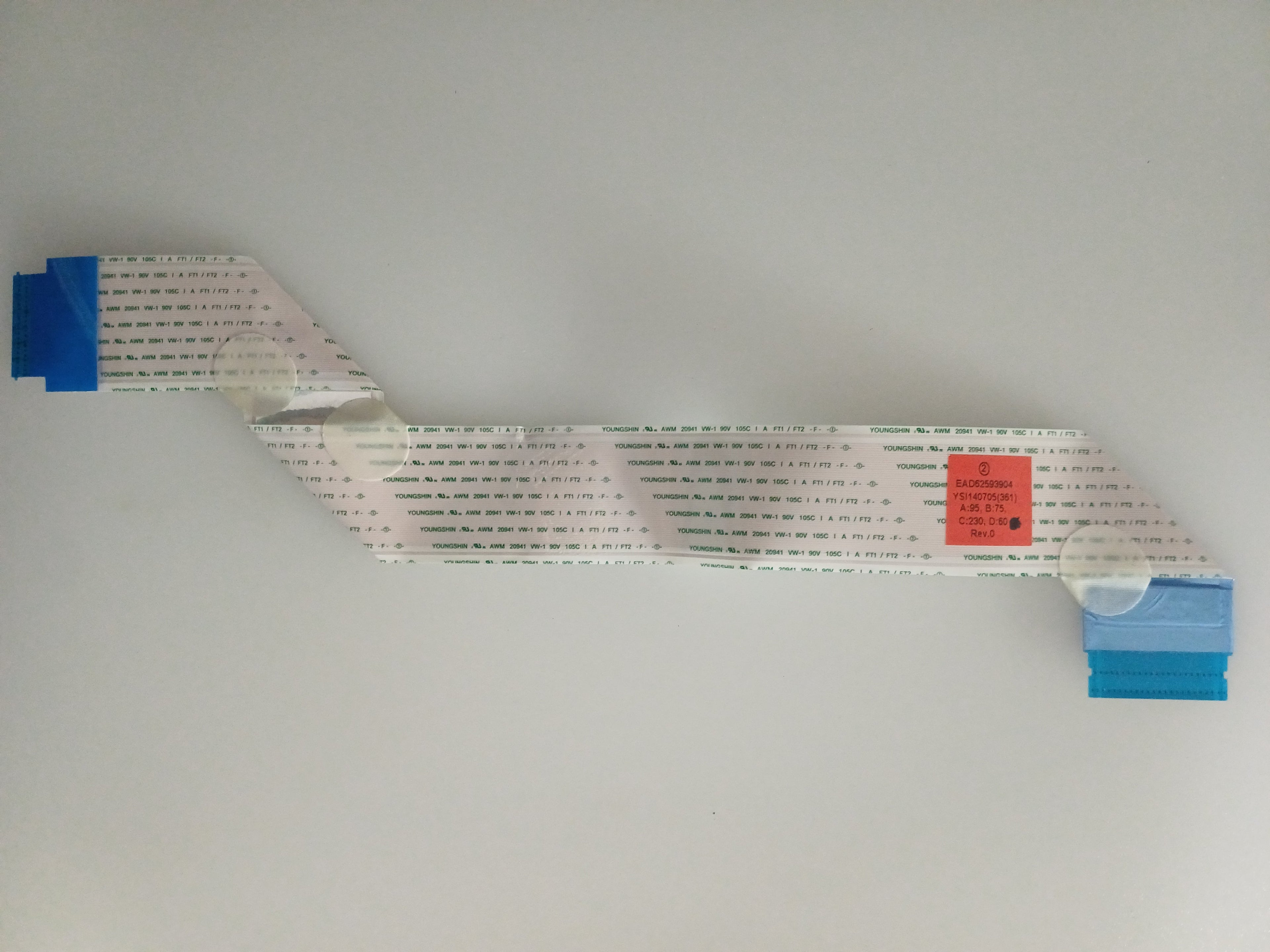 Cavo flat LG 42LB650V EAD62593903 lato