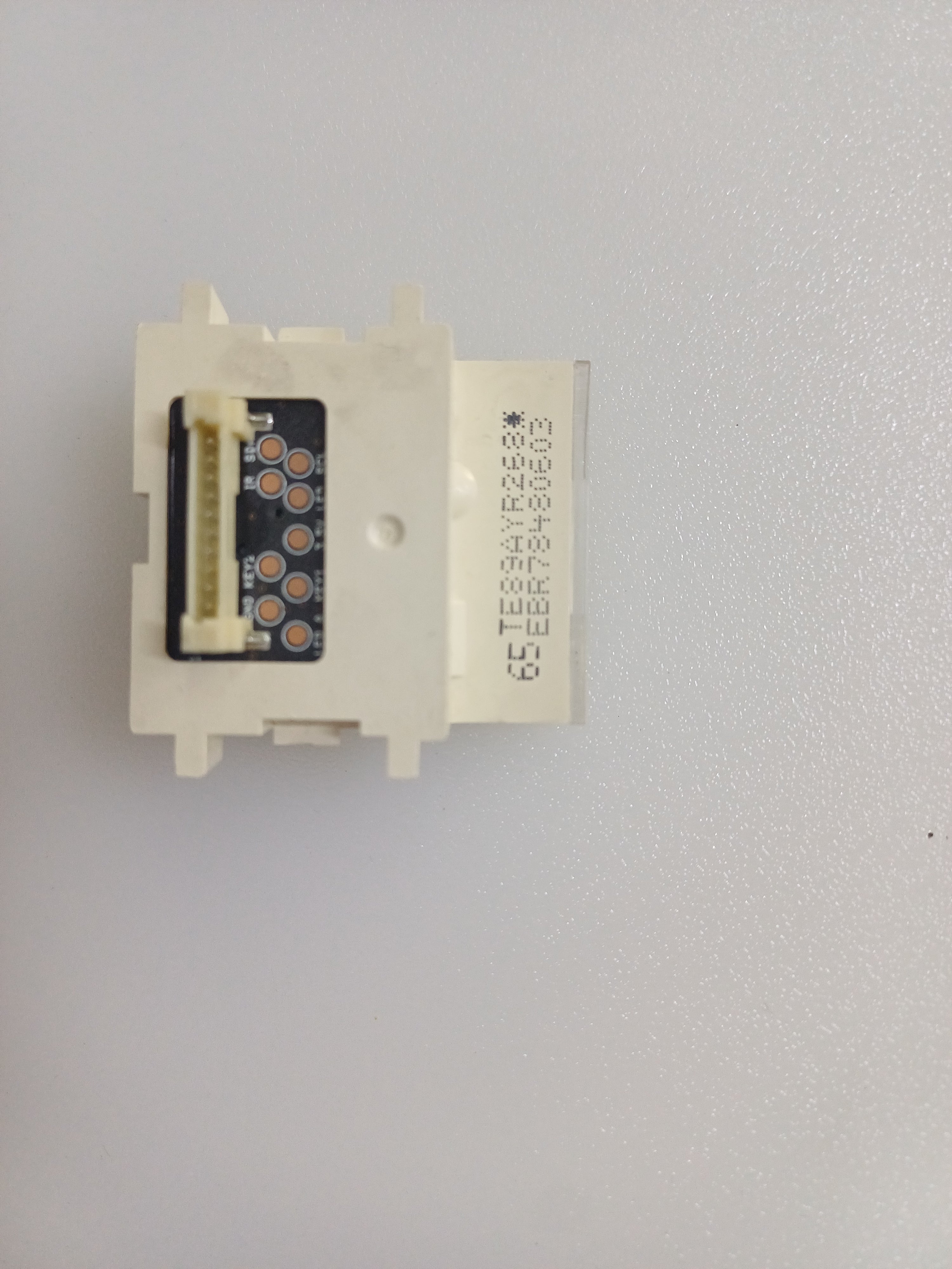 Pulsante tasti ricevitore IR LG 42LB650V retro con connettore