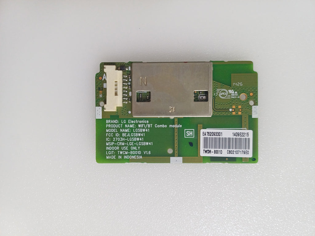 Modulo WiFi BT LG 42LB650V EAT62093301 fronte