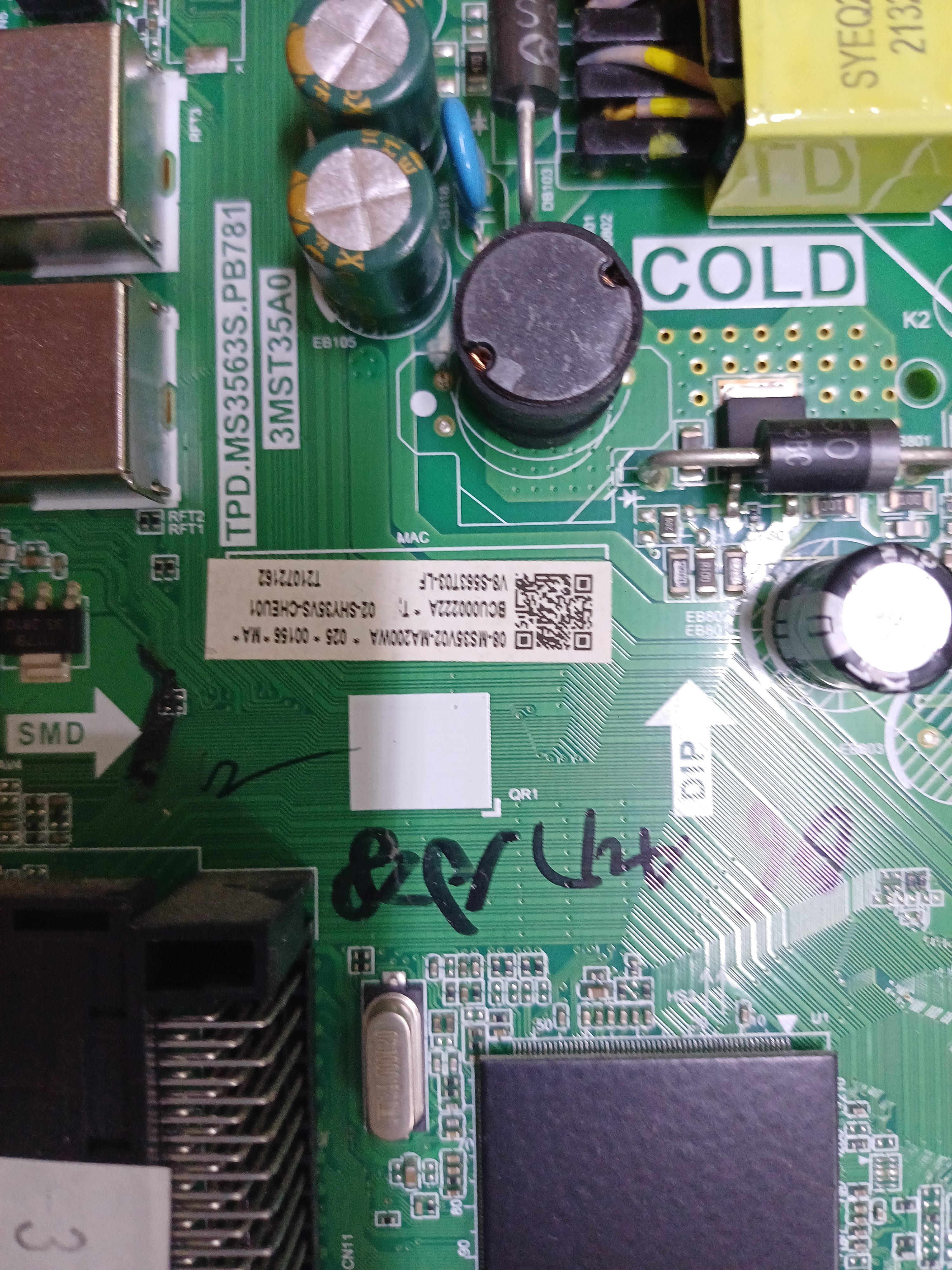 Mainboard TCL 32DD420 TPD.MS3563S.PB781 retro