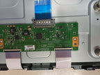 T-Con Board LG 42LA620S - vista posteriore con connettori LVDS
