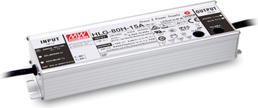 Driver LED Mean Well HLG-80H-48 48V 80W