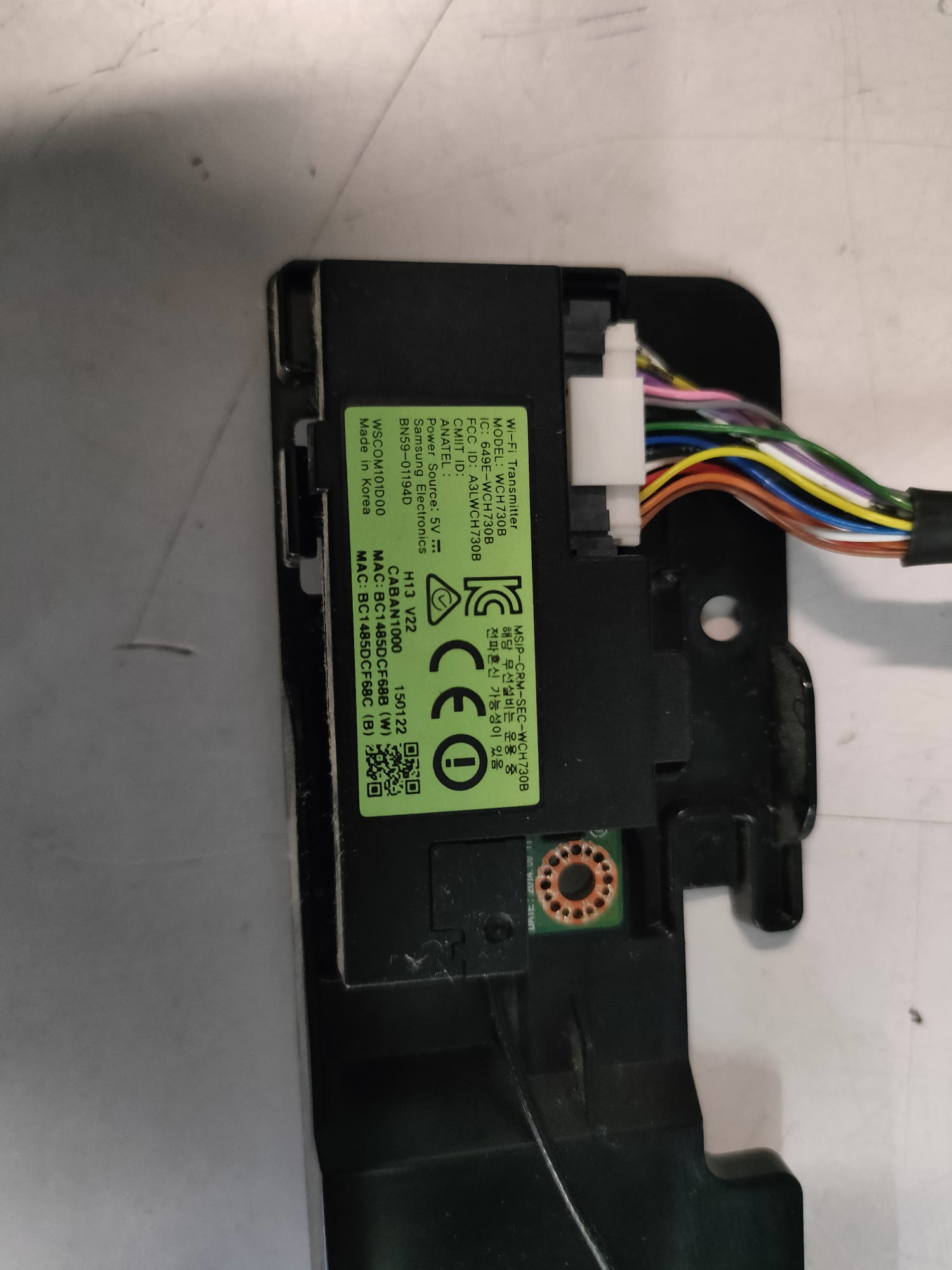 BN59-01194D - Sensore IR e Modulo WiFi TV SAMSUNG UE55JS9000T