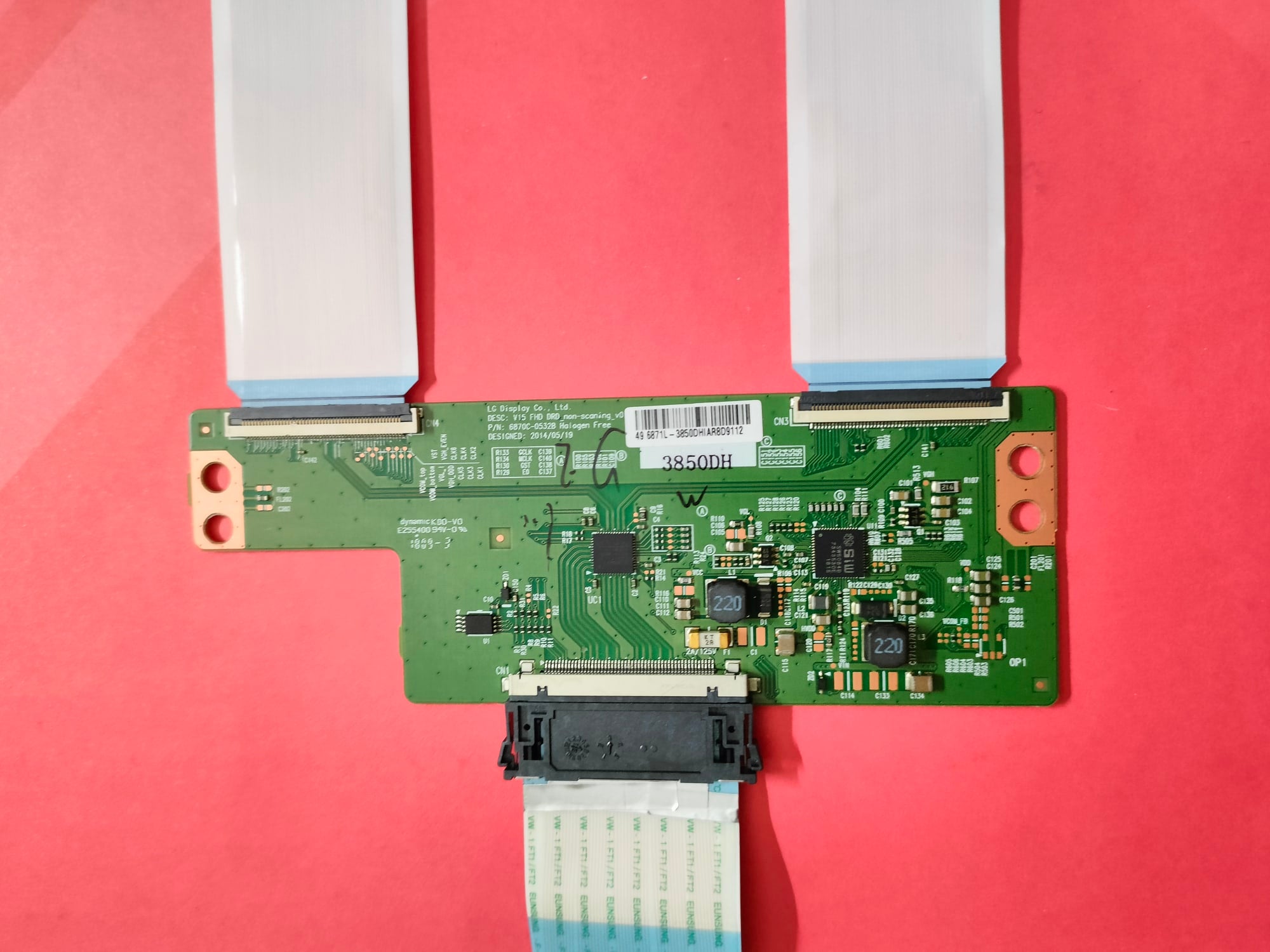 Scheda T-Con LG 49LK6100PLB 496871L-3850DHIAR8