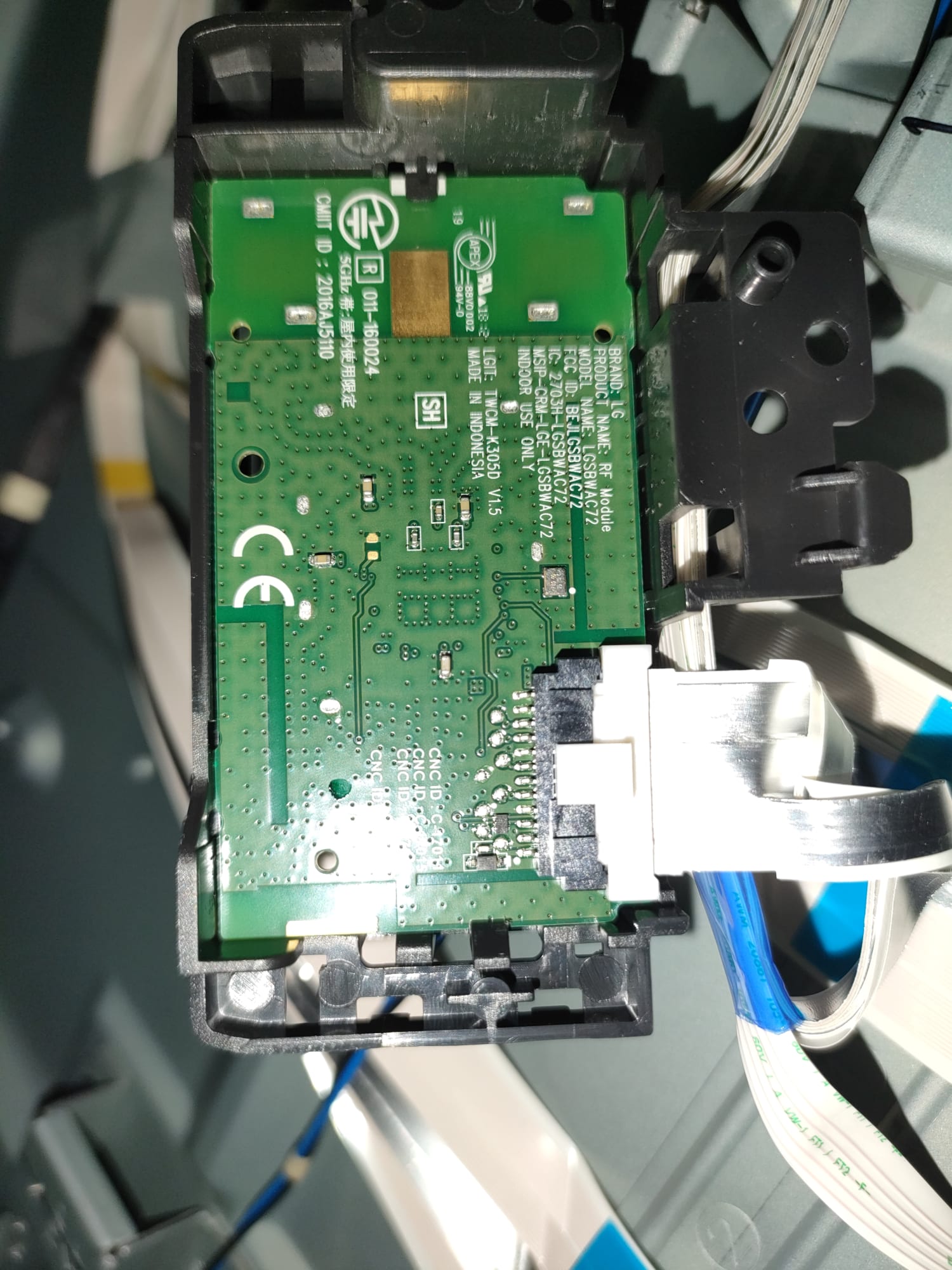 EAT63377302 e EBT66033101  LGSBWAC72 Ricevitore WiFi WLAN per TV LG 55UK6470PLC