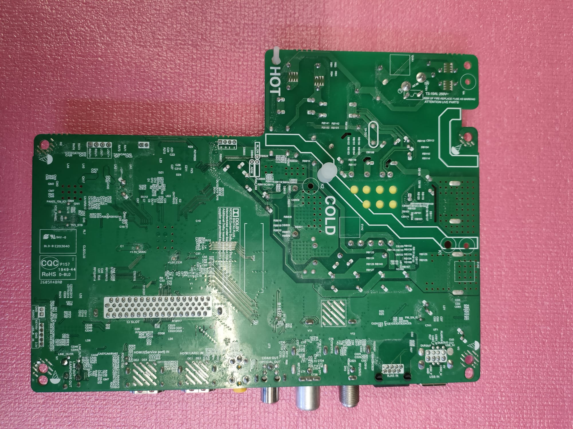 Mainboard TPD.MS3563S.PB781 per TCL TCL32DD420