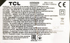 Ricambi TV TCL 32DD420 - Altoparlanti Tastiera Flat