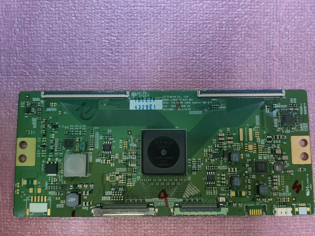 Scheda T-Con LG 60UH850V LC600EQF-DJF1-8A1