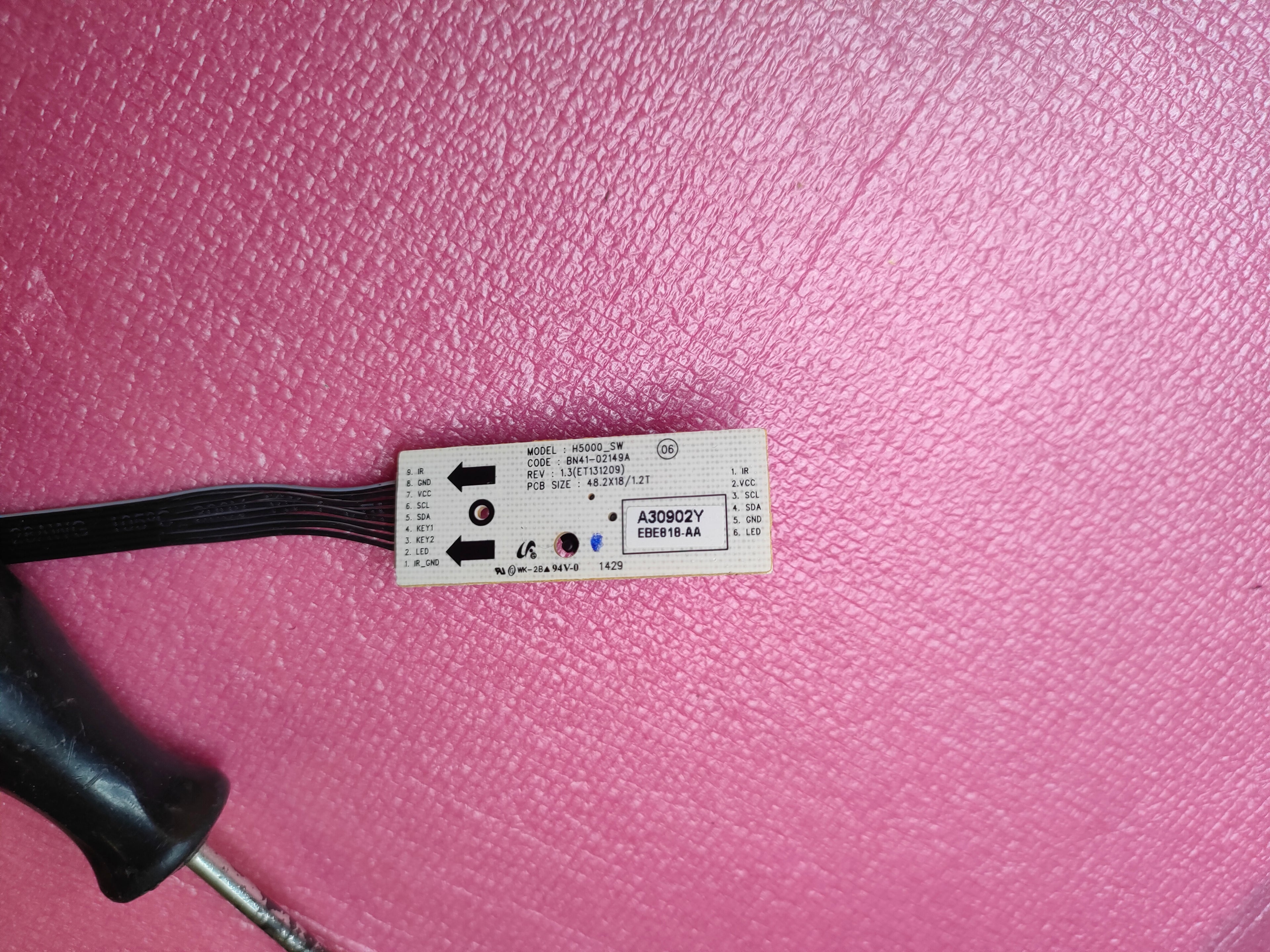 Ricambi TV Samsung UE48H6240AY - PSU T-Con WiFi IR Altoparlanti